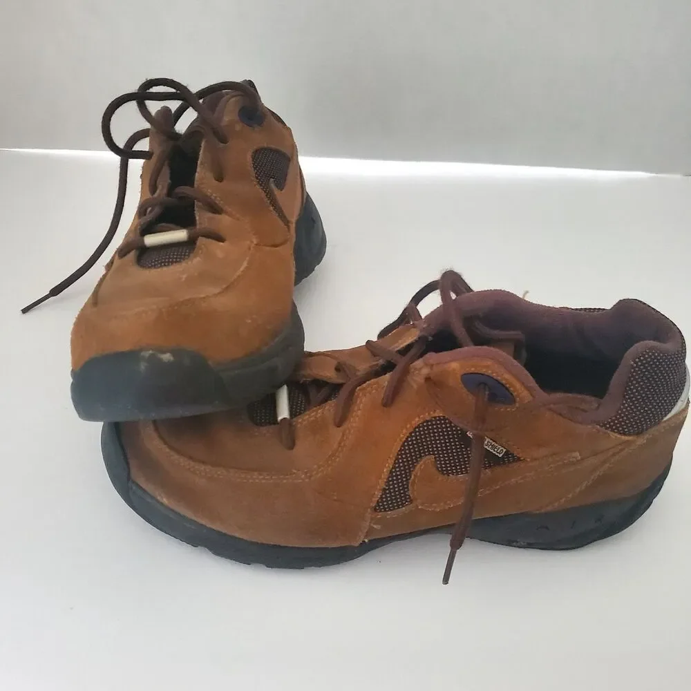 Women's Nike Air Khaki 960608 IW Shoes Size US 9 Trail Shoes, Hiking, Brown